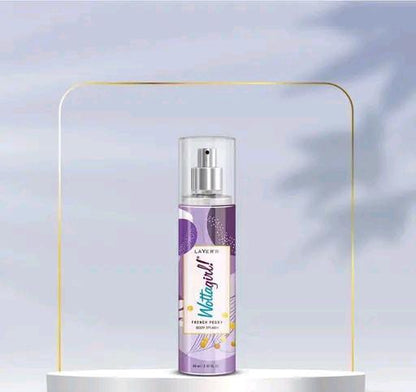 Layer'r Wottagirl Amber Kiss & French Peony Body Splash Combo