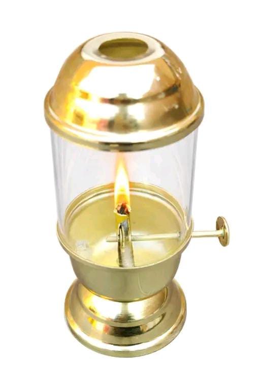 pcs  Akhand jyot Diya with adjustable  wick batti lifting screw lever for p... Wishlist