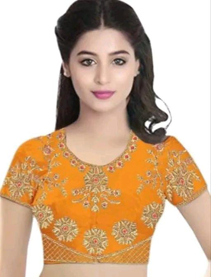 Gabani Fashion Cutwork Mirror Saree